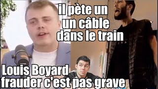 Louis Boyard donne lexemple et avoue frauder le RER 🤣 un mec pète un câble car soupçonné de vol 🤔 [upl. by Baskett]