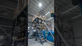 Fully Automatic Compounding Pelletizing Line For TPO Compounds Waterproof Roll manufacturing [upl. by Ajram529]