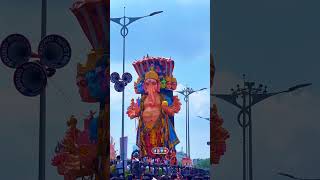 Khairatabad Ganesh Shobayatra 2024  khairatabadganeshnimarjanam ganesh love like waitferend [upl. by Burnie]