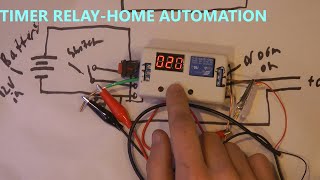 HOW TO USE 12v TIMER DELAY RELAY CIRCUIT AND WIRE DIAGRAM [upl. by Eimmij]