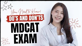 MDCAT EXAM  Dos amp Donts  You Need To Know [upl. by Ted]