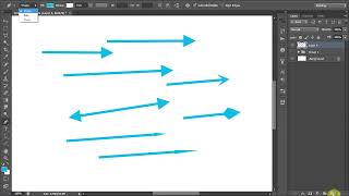 Photoshop Tips Membuat panah garis putus dan garis titik [upl. by Nnywg]