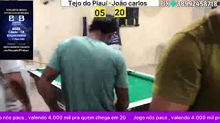 🔴TEJO DO PIAUI X JOAO CARLOS DE MARANGUAPE🔴 AO VIVO🔴 [upl. by Nakashima423]