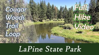 LaPine State Park FULL HIKE  4 Mile Virtual Hike Oregon  GoPro Chest Mount Music [upl. by Dobrinsky237]