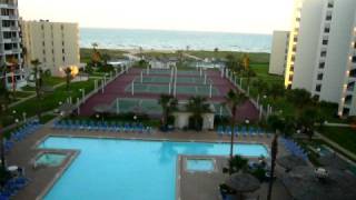 south padre spring break aerial shot of saida towers [upl. by Navac]