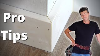 Baseboard Installation from Start to Finish [upl. by Ayocat169]