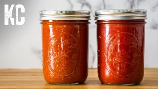 PIZZA SAUCE FROM SCRATCH  Raw amp Cooked Versions [upl. by Mosra]