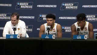 Postgame Presser Baylor Ends Season with Loss to Clemson in NCAA Tournament [upl. by Erhart]