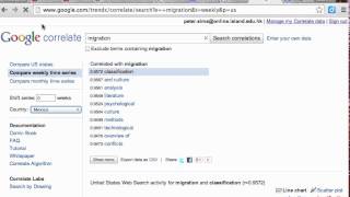 Google Correlate [upl. by Kathryn]