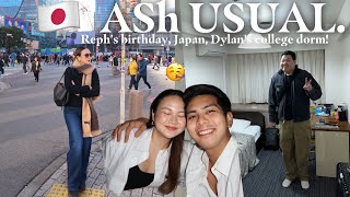 AShUSUAL REPH’S BIRTHDAY FLYING TO JAPAN DYLAN’S COLLEGE DORM  ASHLEY SANDRINE [upl. by Kelvin]