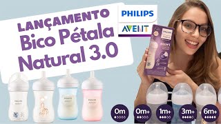 Bico Pétala e Bico Natural Avent qual a diferença Novo Bico para Mamadeira Avent  Philips Avent 2 [upl. by Einnhoj]