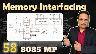 Memory Interfacing with 8085 Microprocessor Solved problems  2 [upl. by Ademordna]