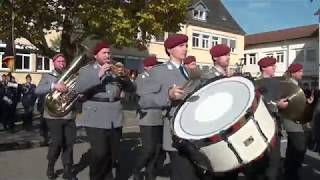 Teil 56 Gelöbnis und Vereidigung LwAusbBtl Germersheim 19102017 in Lingenfeld [upl. by Kieryt]