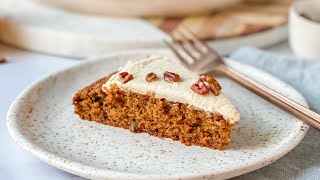 Healthy Applesauce Spice Cake Recipe [upl. by Hebe]