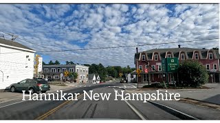 4k Henniker New Hampshire town in NH [upl. by Naihr]