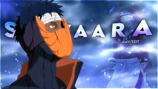 Obito and Rin ❤️‍🩹🥀  Saiyaara「AMVEDIT」 「HINDI EDIT」 [upl. by Hooker943]