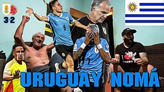 URUGUAY 3 VS COLOMBIA 2  REACCIÓN DE HINCHAS  ELIMINATORIAS SUDAMERICANAS [upl. by Esined696]