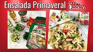 Ensalada Primaveral con productos Italianos Colaboracion con Flora I Lorentix [upl. by Annayi]