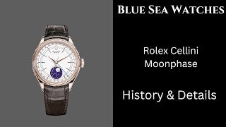 History and Details of The Rolex Cellini Moonphase [upl. by Cence]