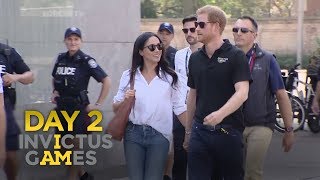 Invictus Games 2017 Prince Harry with Meghan Markle  Forces TV [upl. by Terrence]