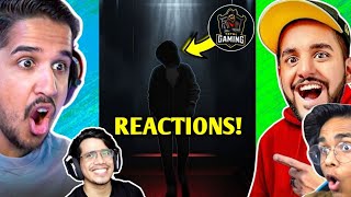 YouTubers REACTION on Total Gaming FACE REVEAL Announcement 😍😍😍 TotalGaming093 [upl. by Elletse]