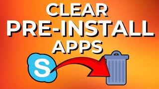 How to Uninstall Pre installed Apps on Windows 11 [upl. by Edvard]