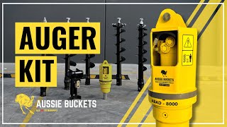 Aussie Buckets Auger Kit Walkthrough  Aussie Buckets [upl. by Hock]