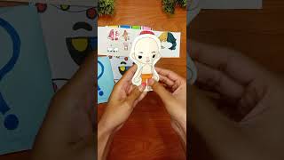 Toca boca outfit blind bagpaperdiy papercraft tocaboca blindbag [upl. by Regina]