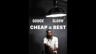 GODOX SL60W  THE CHEAPEST BEST LIGHT TO START YOUR FILM AND PHOTOGRAPHY CAREER [upl. by Nedlog]