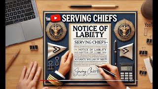 Serving Chiefs with the Notice of Liability [upl. by Gaither721]