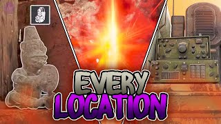 COLLATERAL ALL Monkey Locations Radio Projector amp Red Rift Location Outbreak Main Easter Eggs [upl. by Teteak]