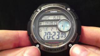 Casio AE3000W World Time Watch [upl. by Odnala463]