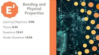 ALevel Chemistry Bonding and Physical Properties [upl. by Ahseila]