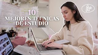 Las 10 mejores TÉCNICAS de ESTUDIO  Carolette Martin [upl. by Braca]