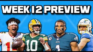 NFL Week 12 Preview [upl. by Ayotel233]