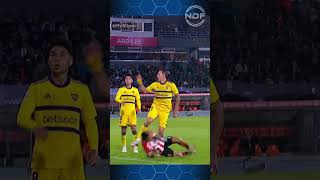 El penal que hace Lema contra Tiago Palacios en Boca Juniors vs Estudiantes [upl. by Laird992]