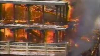 Redondo Beach Pier Fire [upl. by Jeunesse]