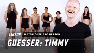 Match Outfit to Person Timmy  Lineup  Cut [upl. by Ahsiekan]