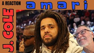 J Cole  a m a r i  A Reaction [upl. by Nolyaw]