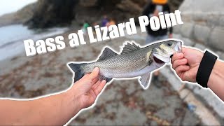 Fishing Cornwall  Lizard Point Bass [upl. by Benildis]