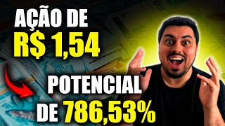 4 AÇÕES BARATAS COM GRANDE POTENCIAL PARA 2025 [upl. by Nesnaj]