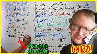 Integral del MILENIO PROFESOR de la Universidad de OXFORD Hipótesis de Riemann [upl. by Chiquia]