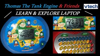 Thomas the Tank Engine amp Friends Learn amp Explore Laptop Learning Vtech Toy [upl. by Lavinie]