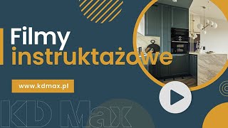 Projektowanie szafy pod skosem w programie KD Max [upl. by Notsob]