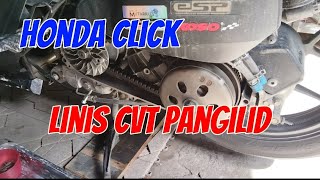 Diy Tutorial Linis Panggilid Cvt Cleaning Honda Click Honda Vario hondaclick125 vario hondavario [upl. by Enidlarej]