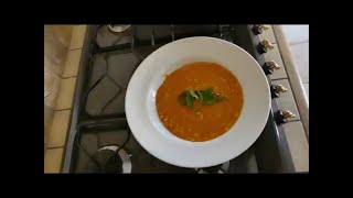 Vellutata di lenticchie rosse con orzo [upl. by Maupin]