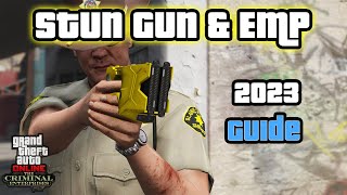 How to Unlock the Stun Gun amp Compact EMP Launcher in GTA 5 Online 2023 Guide [upl. by Htenaj]