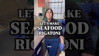 Cooking my FAMOUS Seafood Rigatoni 🦐 [upl. by Lilla]