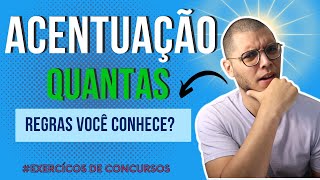 ACENTUAÇÃO QUANTAS REGRAS VOCÊ REALMENTE SABE [upl. by Nyre822]