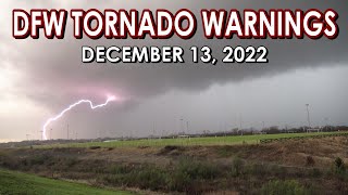 12132022 • DFW Morning TornadoWarned Storm Chase Recap JA [upl. by Florance]